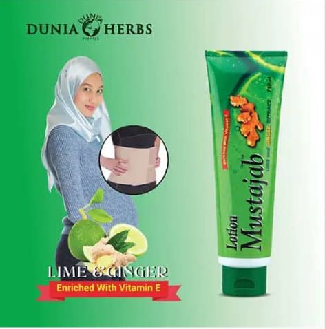 Bicara Mentari Losyen Mustajab Pati Halia Limau Nipis Dunia Herbs