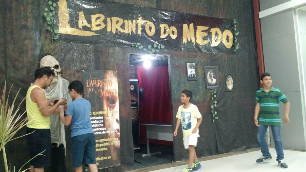 Jornal da Parnaíba: Labirinto do Medo é atração no Parnaíba Shopping