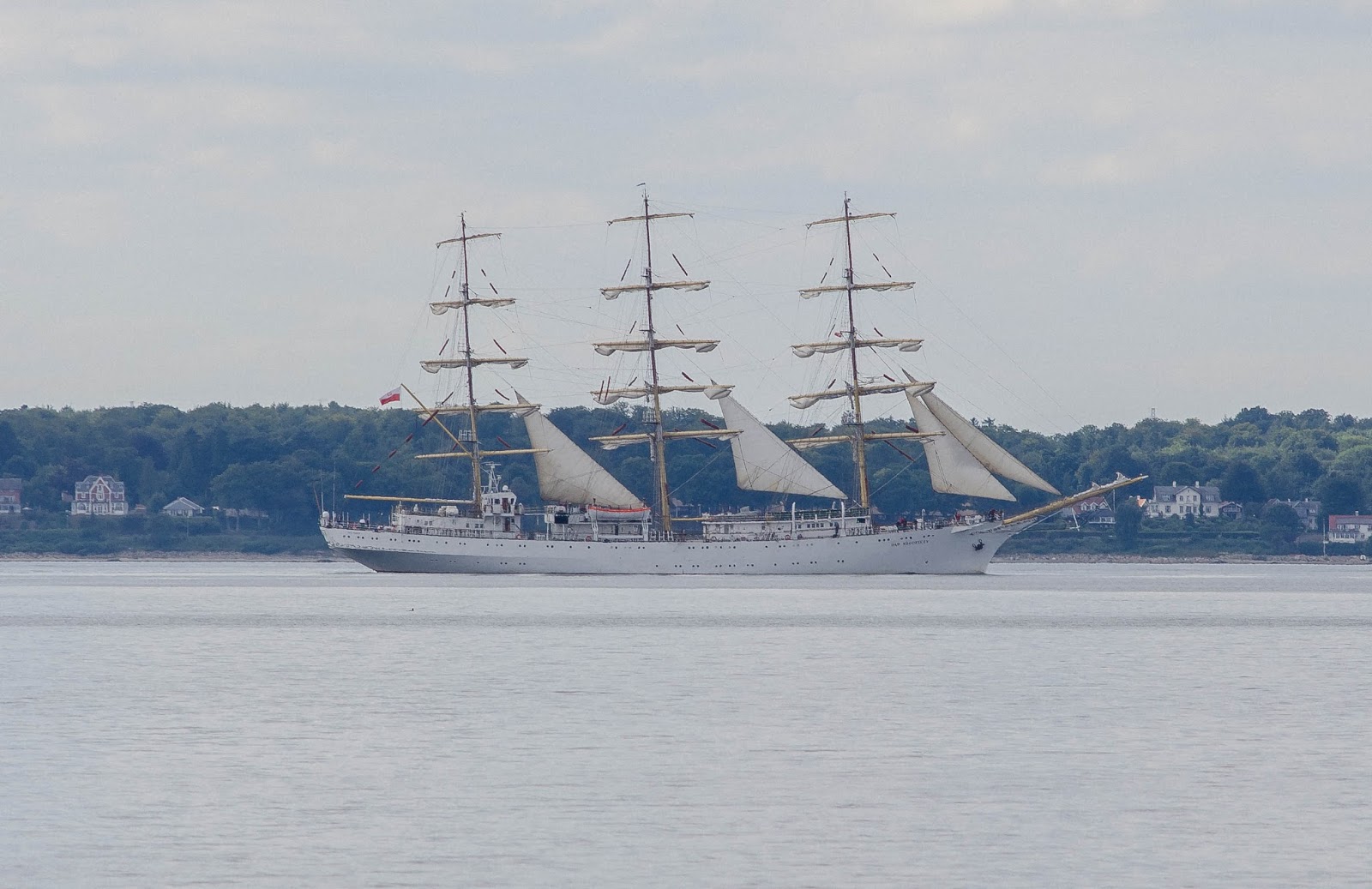 The Things I Enjoy The Polish sail training ship Dar Młodzieży on its