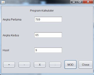 Membuat Jadwal Kalkulator Di Java Netbeans  