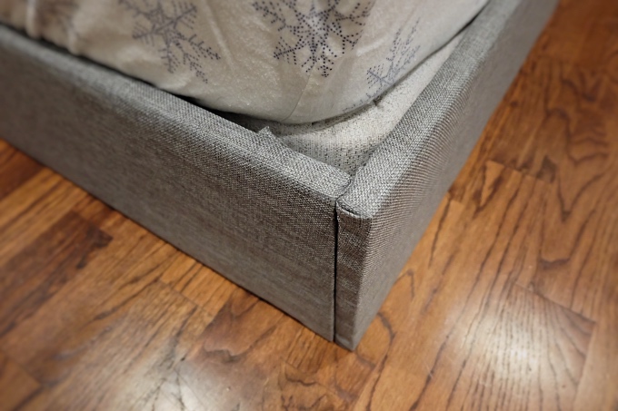 Faux Bed Frame/Box Spring Cover/In Lieu of a Bed Skirt Thingamajig ...