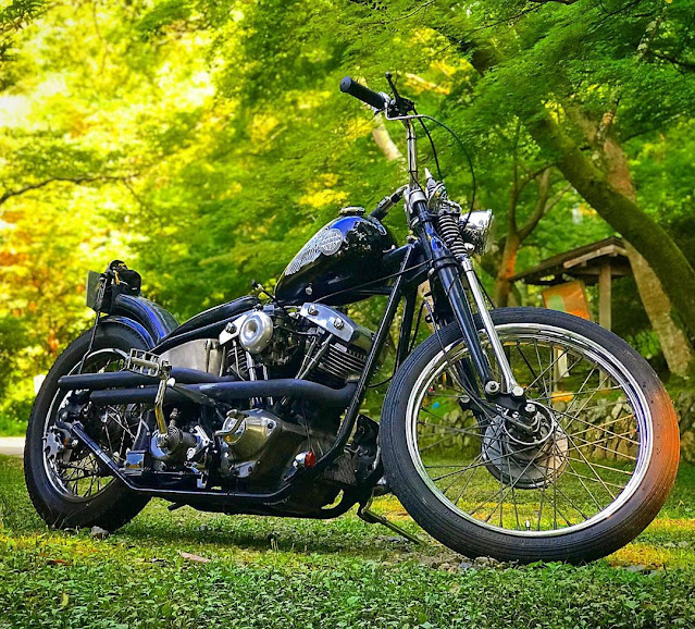 Harley Davidson Shovelhead By Zurusuke Hell Kustom