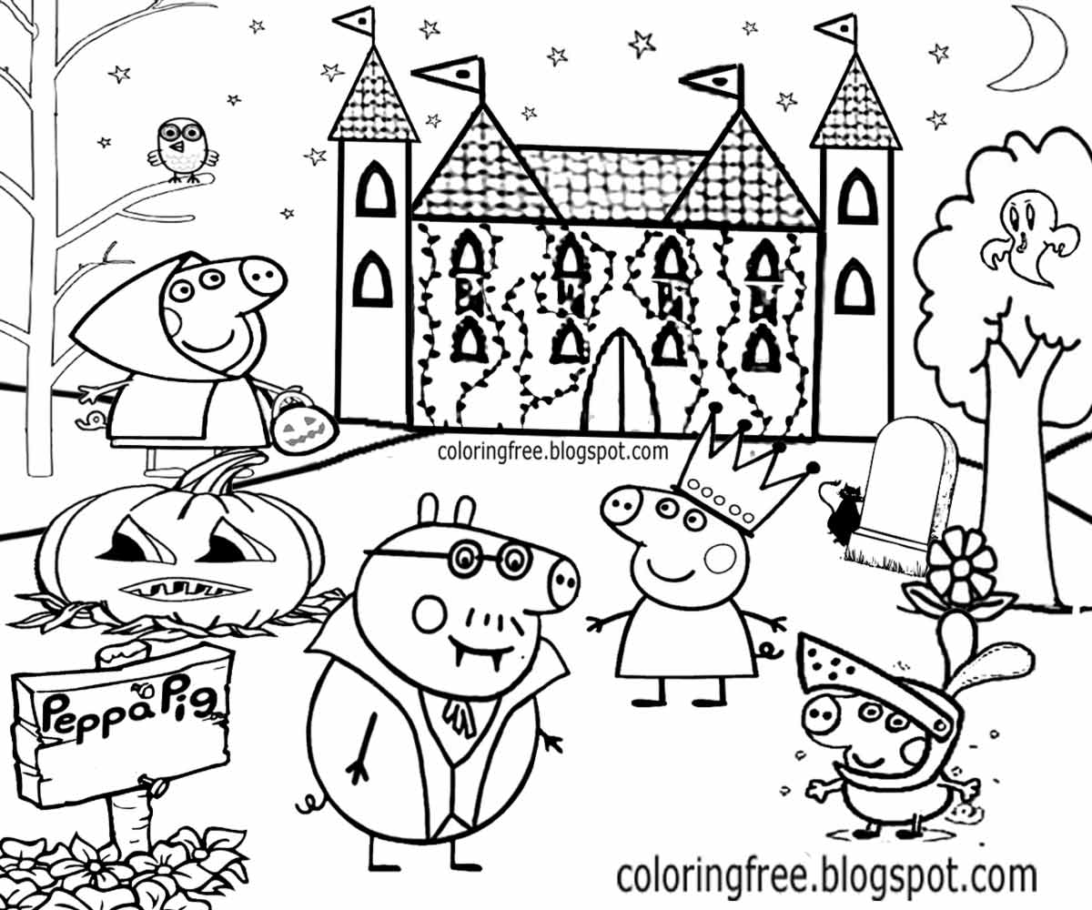 20 Best Peppa Pig Halloween Coloring Pages Home Inspiration And Ideas 20 Best Peppa Pig Halloween Coloring Pages Home Inspiration And Ideas