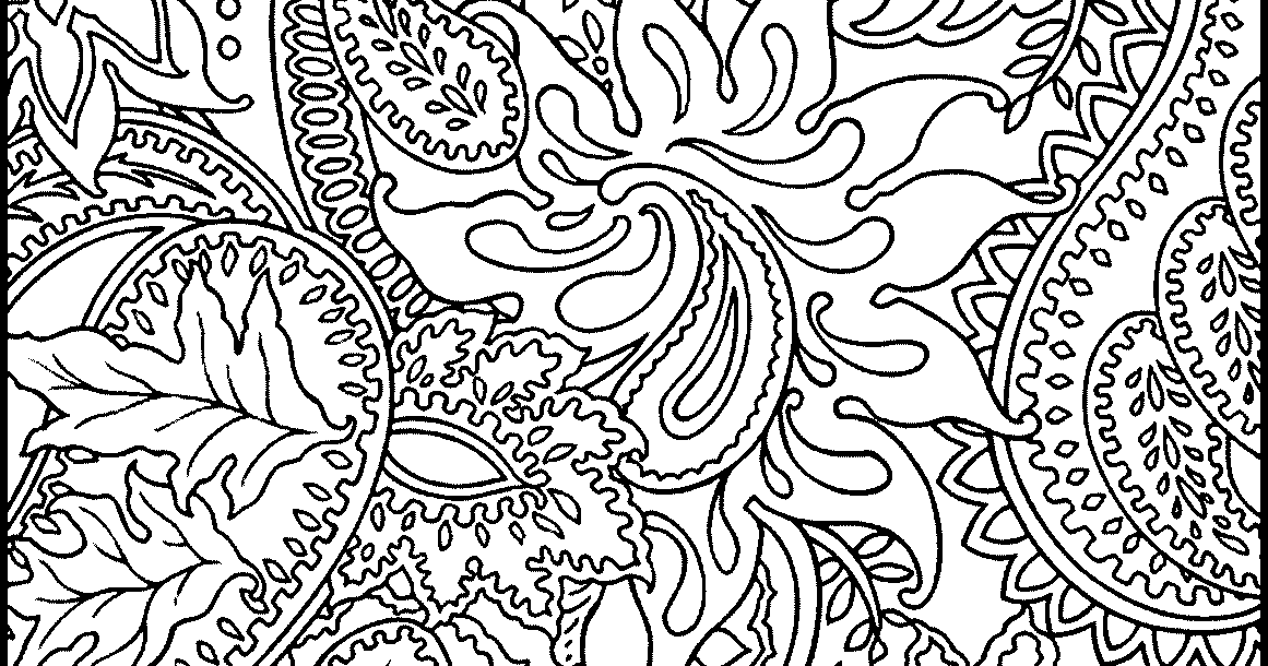 Gambar Mewarnai Motif Bunga GAMBAR MEWARNAI HD