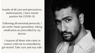 Vicky Kaushal Vicky-kaushal-tested-positive-for-corona-virus