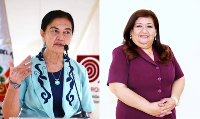 Científicas peruanas: Ruth Martha Shady Solis y Luz María Paucar Menacho