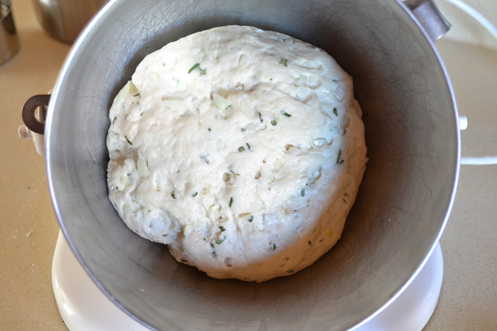 Kitchen Catharsis Herb and Onion Bread