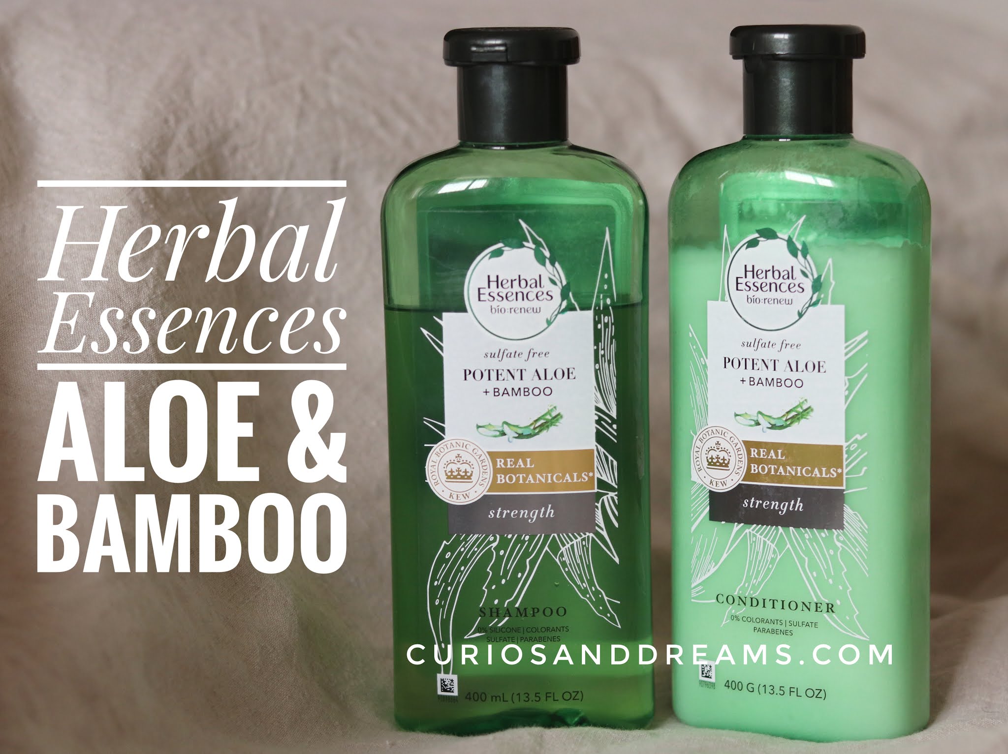 Herbal Essences Aloe + Bamboo Shampoo & Conditioner (Sulphate Free