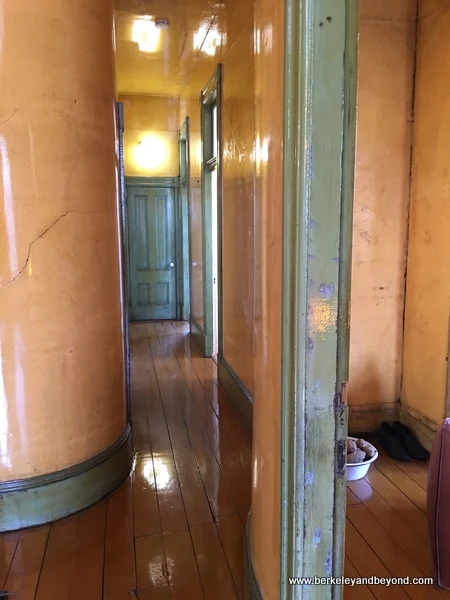 hallway at The David Ireland House in San Francisco, California