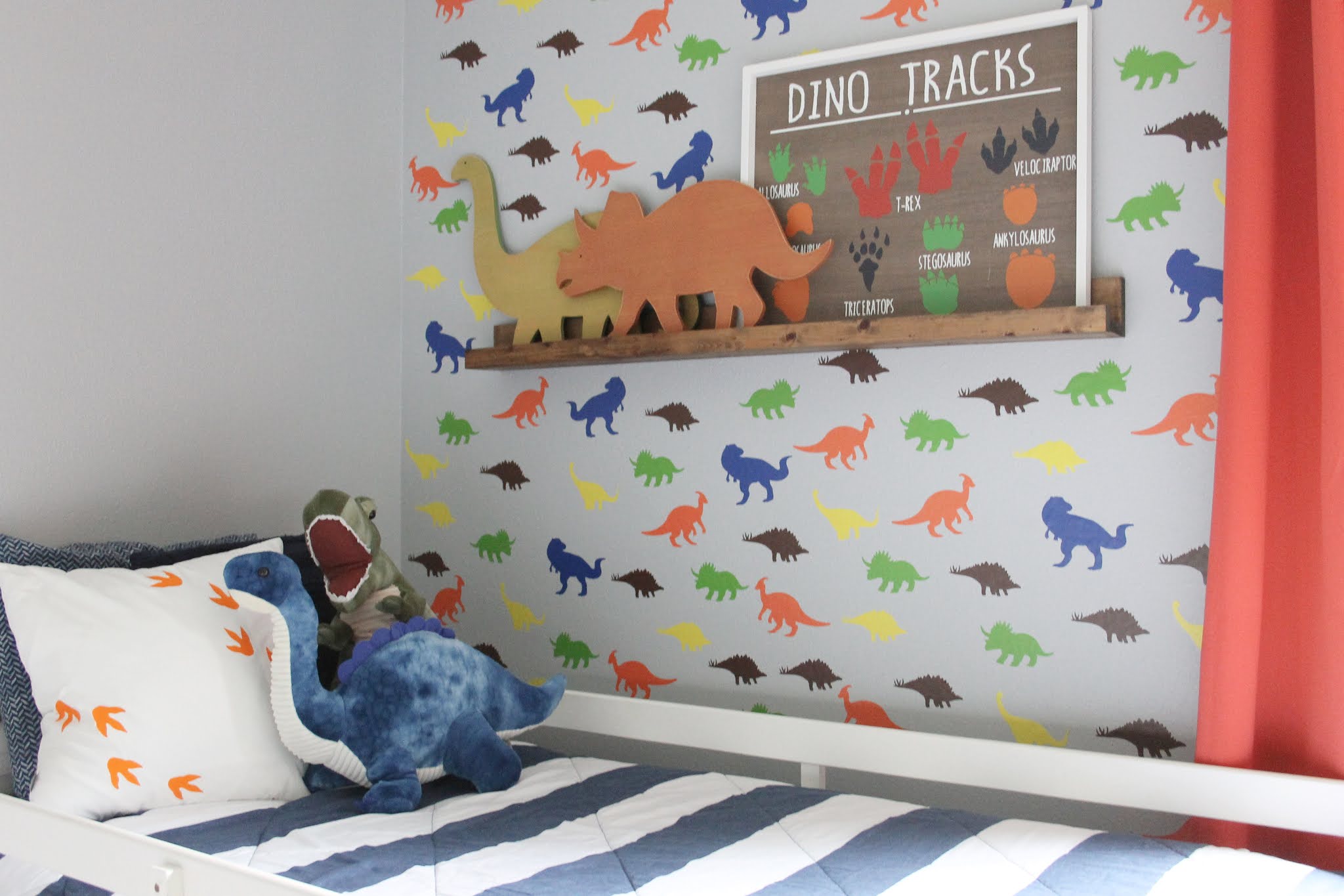 Get the Look A DinosaurThemed Kids Room and a Dreamy Pink Nursery  Sian  Zeng