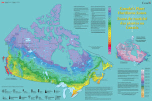 CANADA'S HARDINESS ZONES MAP  Where do you live?