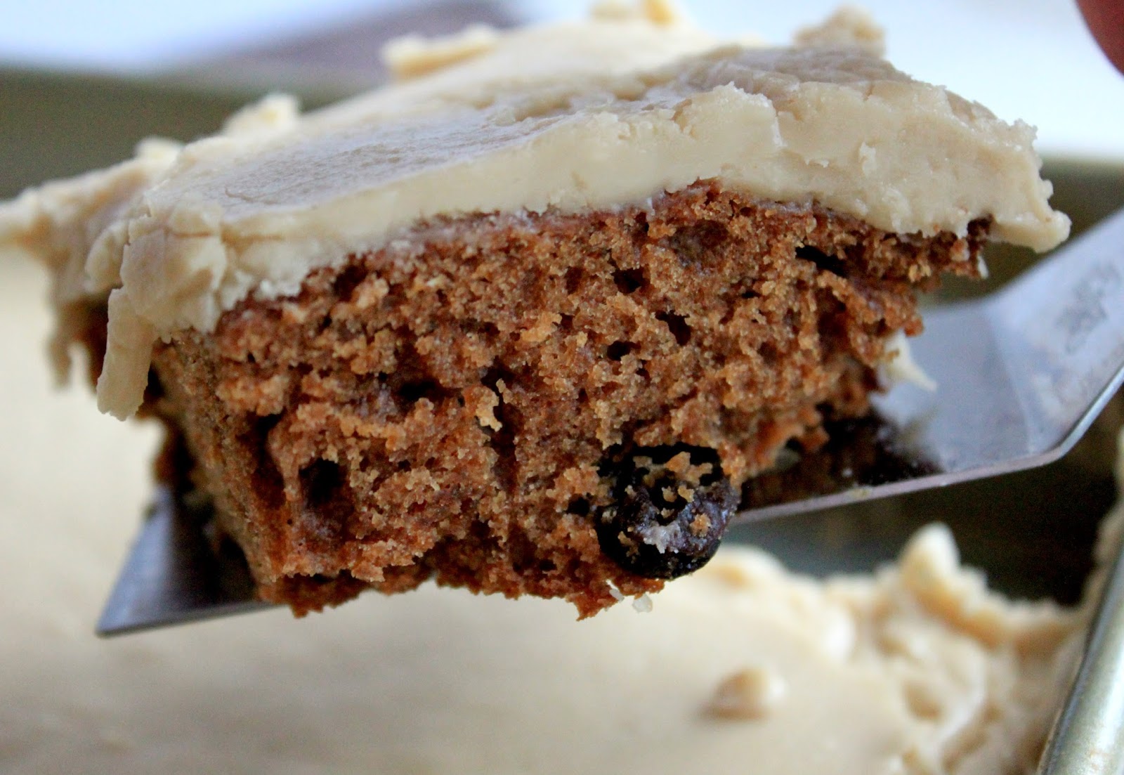Moist and Flavorful Applesauce Cake with Penuche Frosting A Feast For The Eyes