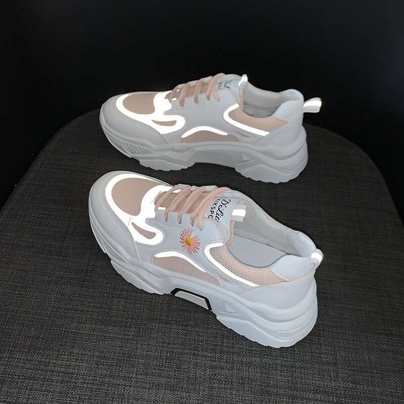 Giày thể thao nữ thời trang SF-001, kiểu đơn giản, phong cách Hàn Quốc Giày thể thao nữ thời trang SF-001, kiểu đơn giản, phong cách Hàn Quốc