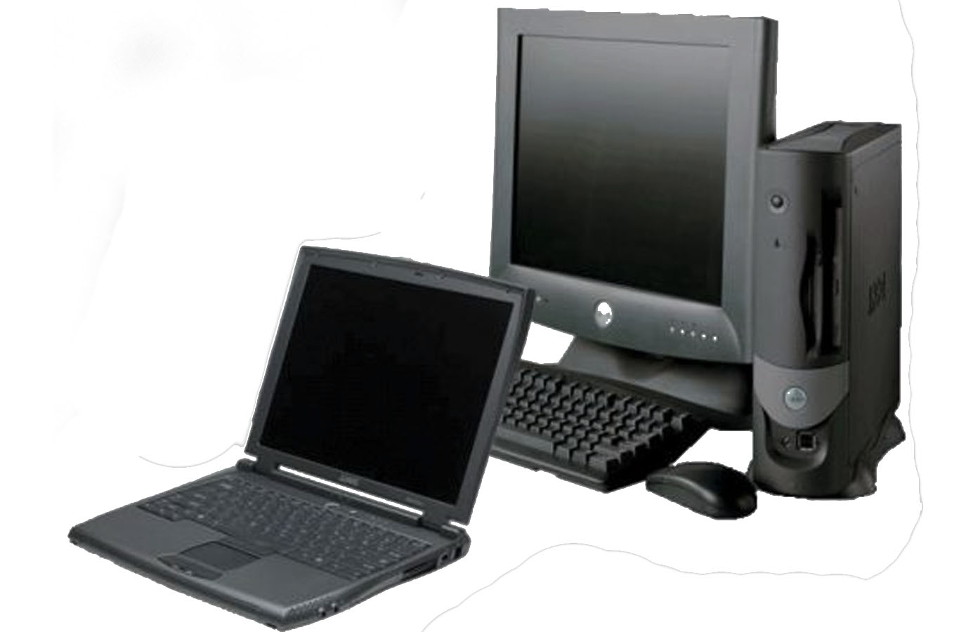 Gambar komputer dan laptop