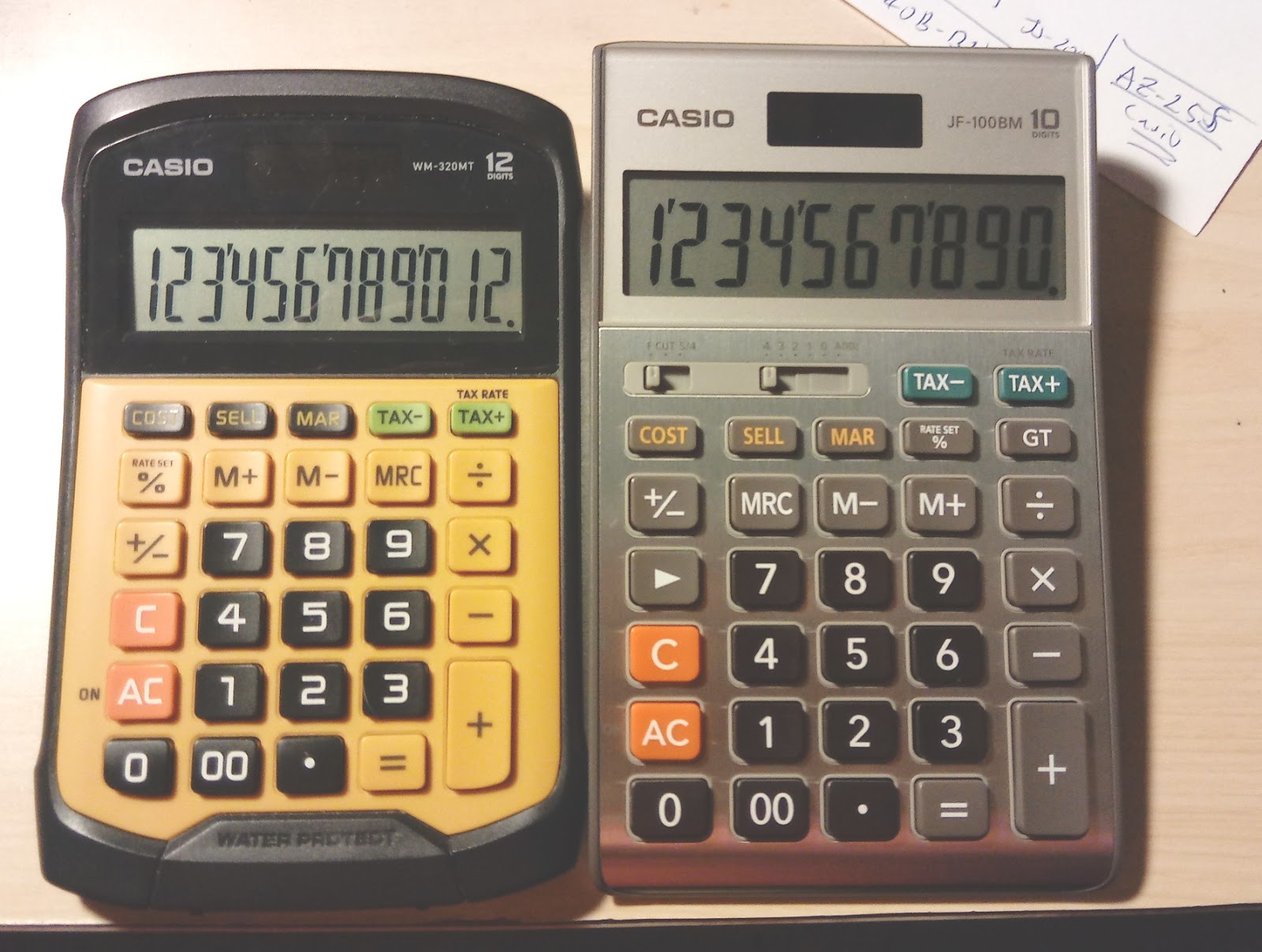 Eddie's Math and Calculator Blog Casio Desktop Calculators