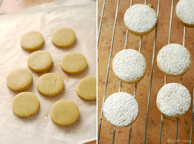 Polvorones de aceite de oliva con canela y naranja