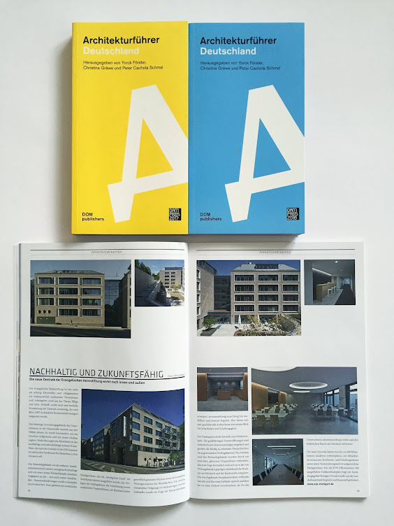 Architekturführer Deutschland DOM Publishers 17/18 und Cube Magazin 3/17-ARP Architekten,Zoll Archi