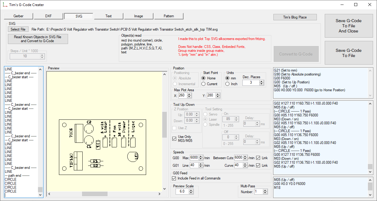 Tim's XY Plotter Tim's XY Stepper Controller