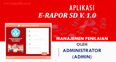 Aplikasi e-Raport SD Terintegrasi Dengan Aplikasi Dapodik Yang Dikeluarkan Oleh Sekretariat Direktorat Jenderal Pendidikan Dasar dan Menengah (Setditjen Dikdasmen)