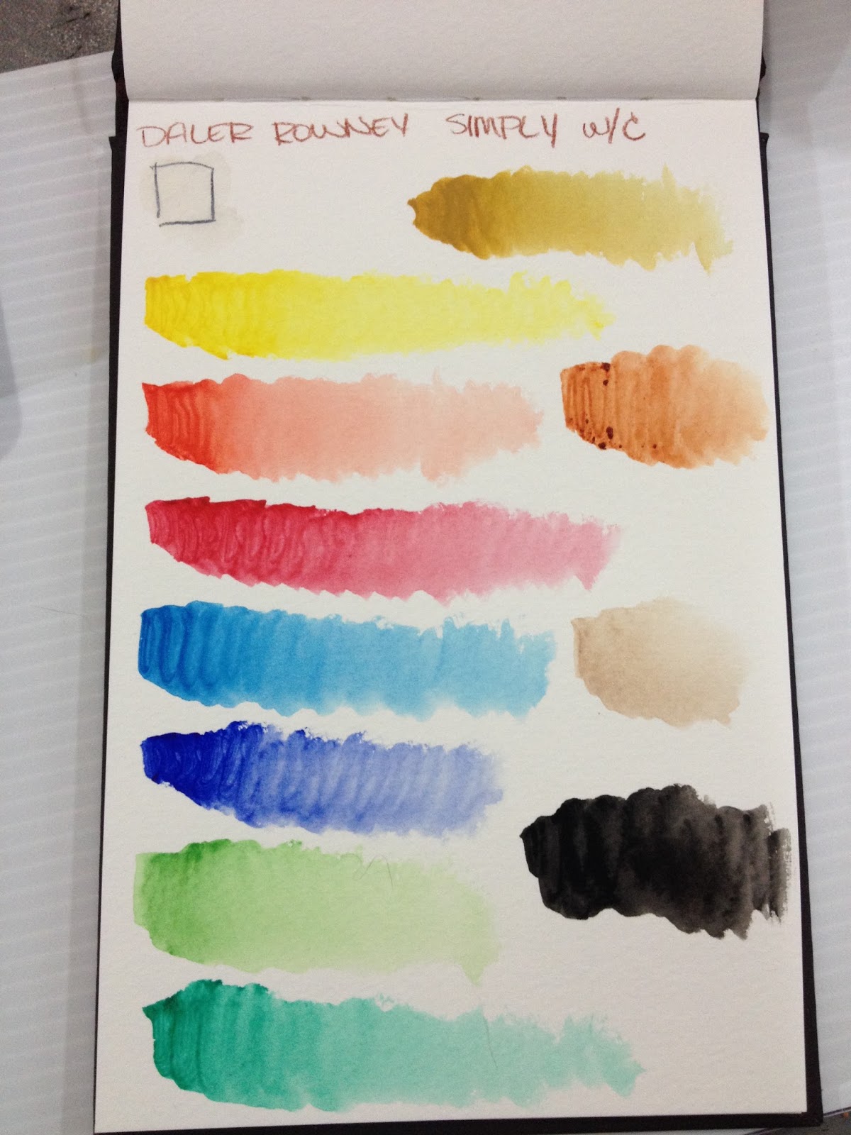 Walmart Art Supply Review: Daler Rowney Simply Watercolour