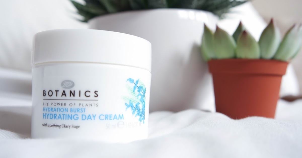 Rambles from my makeup box. Boots Botanics Hydrating day cream.