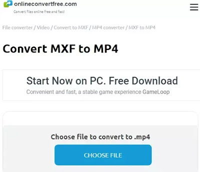 Cara mengubah MXF menjadi MP4-3