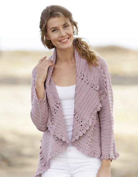 Crochet Summer Jackets - free patterns