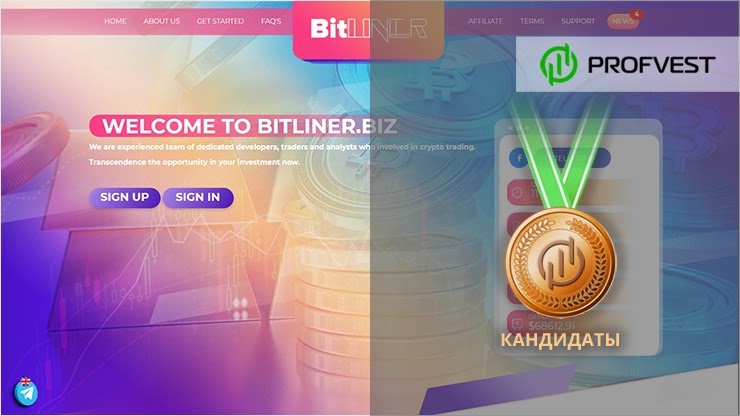 Повышение в кандидаты проекта Bitliner Повышение в кандидаты Bitliner
