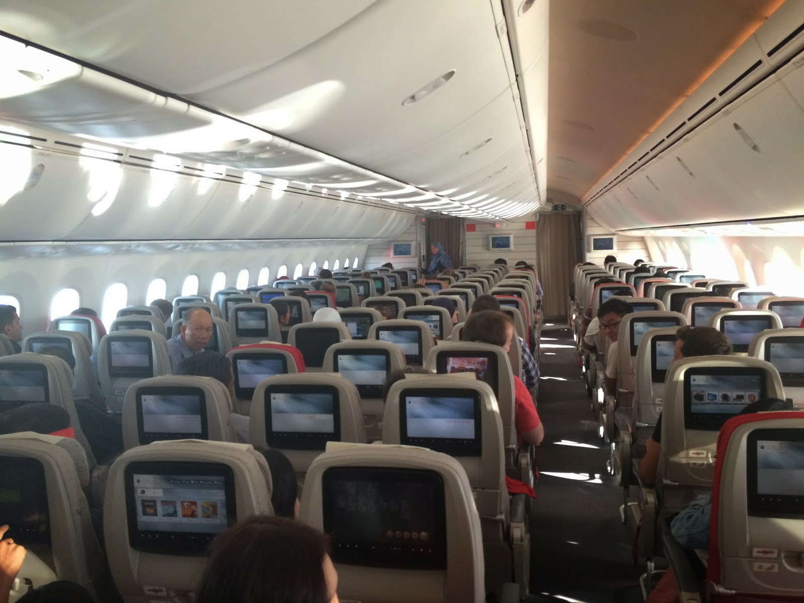 Charles Ryan's Flying Adventure On the way home with Royal Jordanian