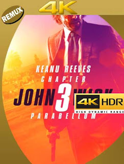 John Wick 3: Parabellum (2019) 4K REMUX 2160p UHD [HDR] Latino [GoogleDrive]
