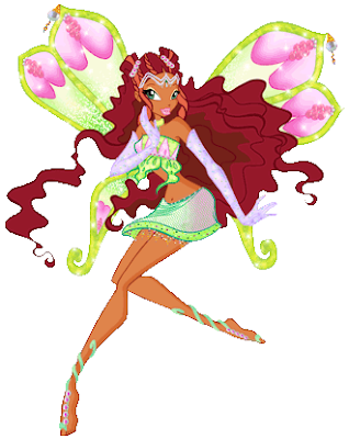Hình ảnh hoạt hình dễ thương của tiên nữ Winx Layla