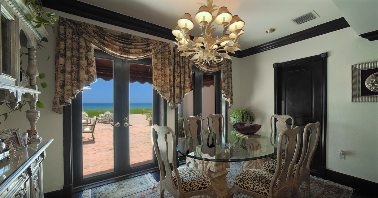 Tour 577 Ocean Blvd, Golden Beach, FL vs. 34 Mansion Interior Design Photos