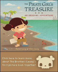 The Pirate Girl's Treasure - An Origami Adventure