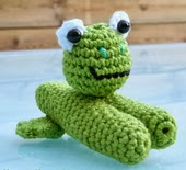 PATRON GRATIS RANA AMIGURUMI