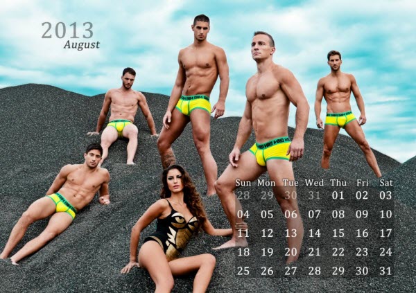 Mechadude2001: August Calendar 2013.