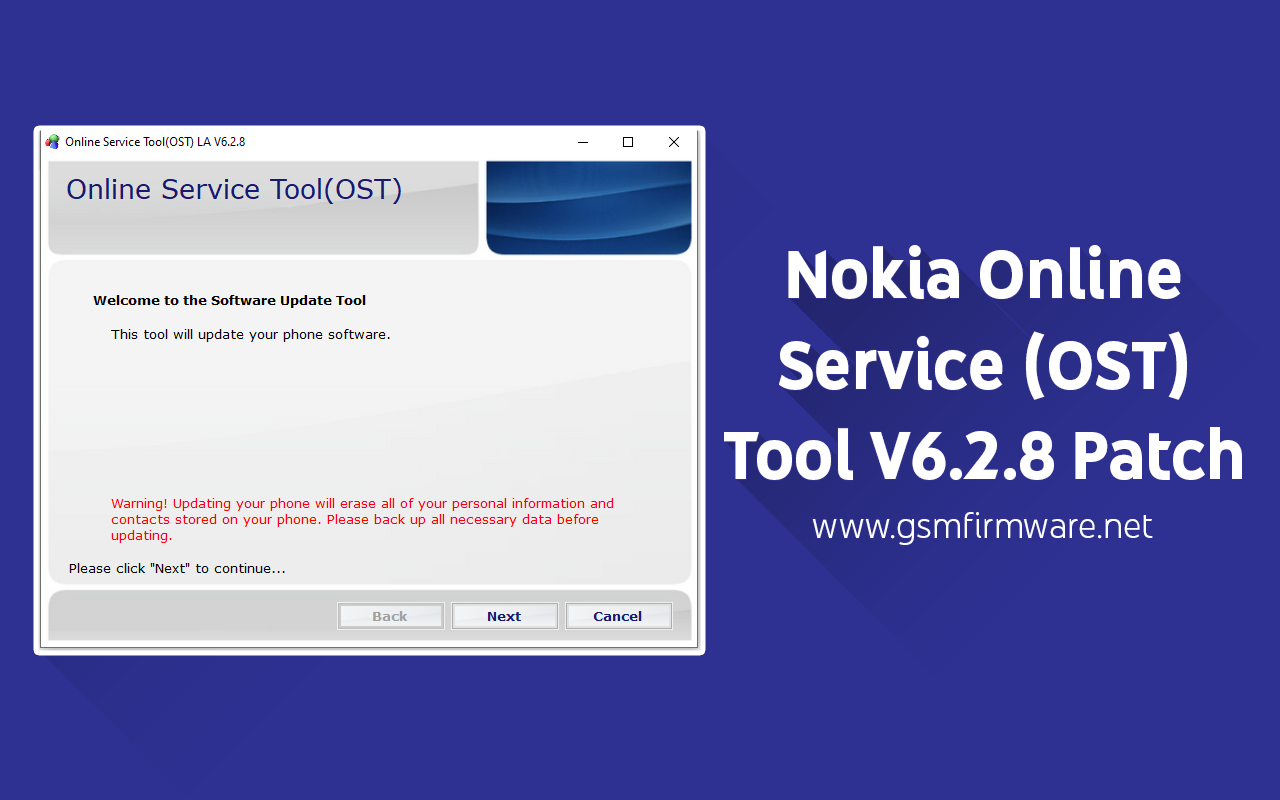 download nokia ost online service tool v6 2 8 with patch