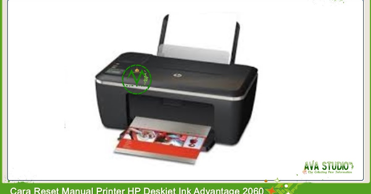 Cara reset manual Printer HP Deskjet Ink Advantage 2060