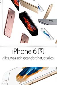 iPhone 6s Verkauf in München - Apple-Retail-Store Marienplatz am 25.09.2015