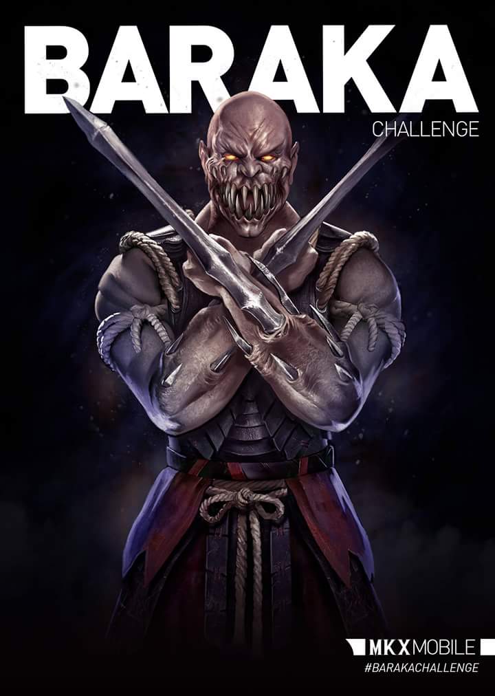 Mortal kombat e personagens - Historia do Baraka Baraka é o mais