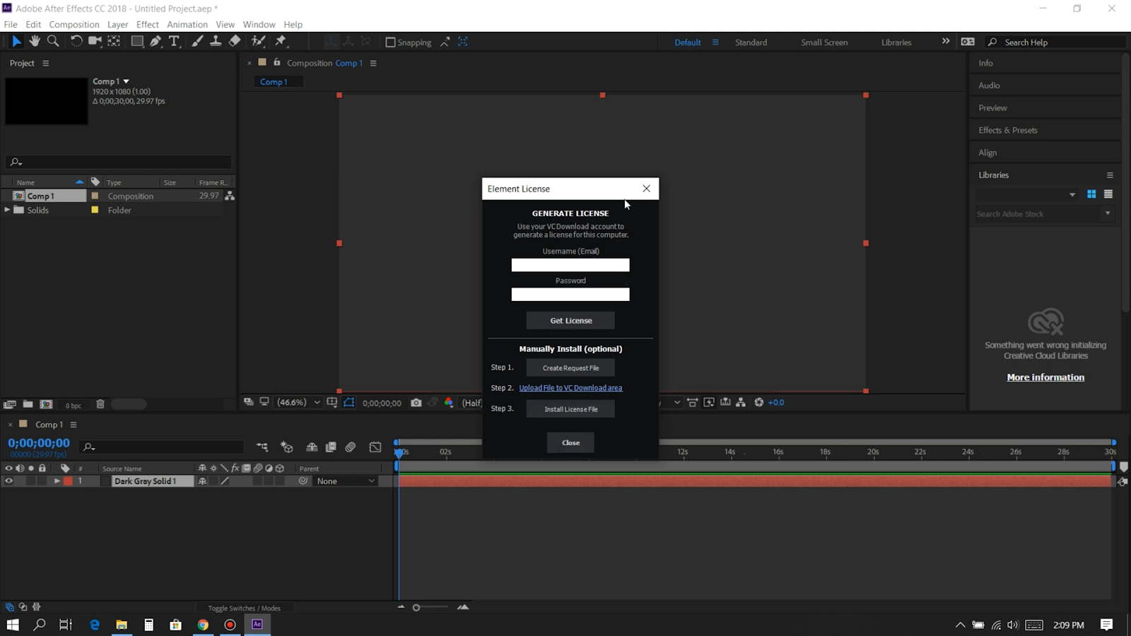 video copilot element 3d license file free download