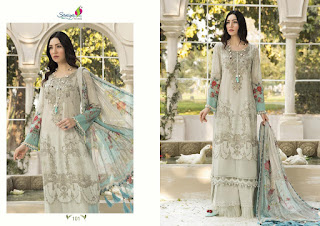 Saniya Trends mariya b lawn m print pakistani suits wholesaler