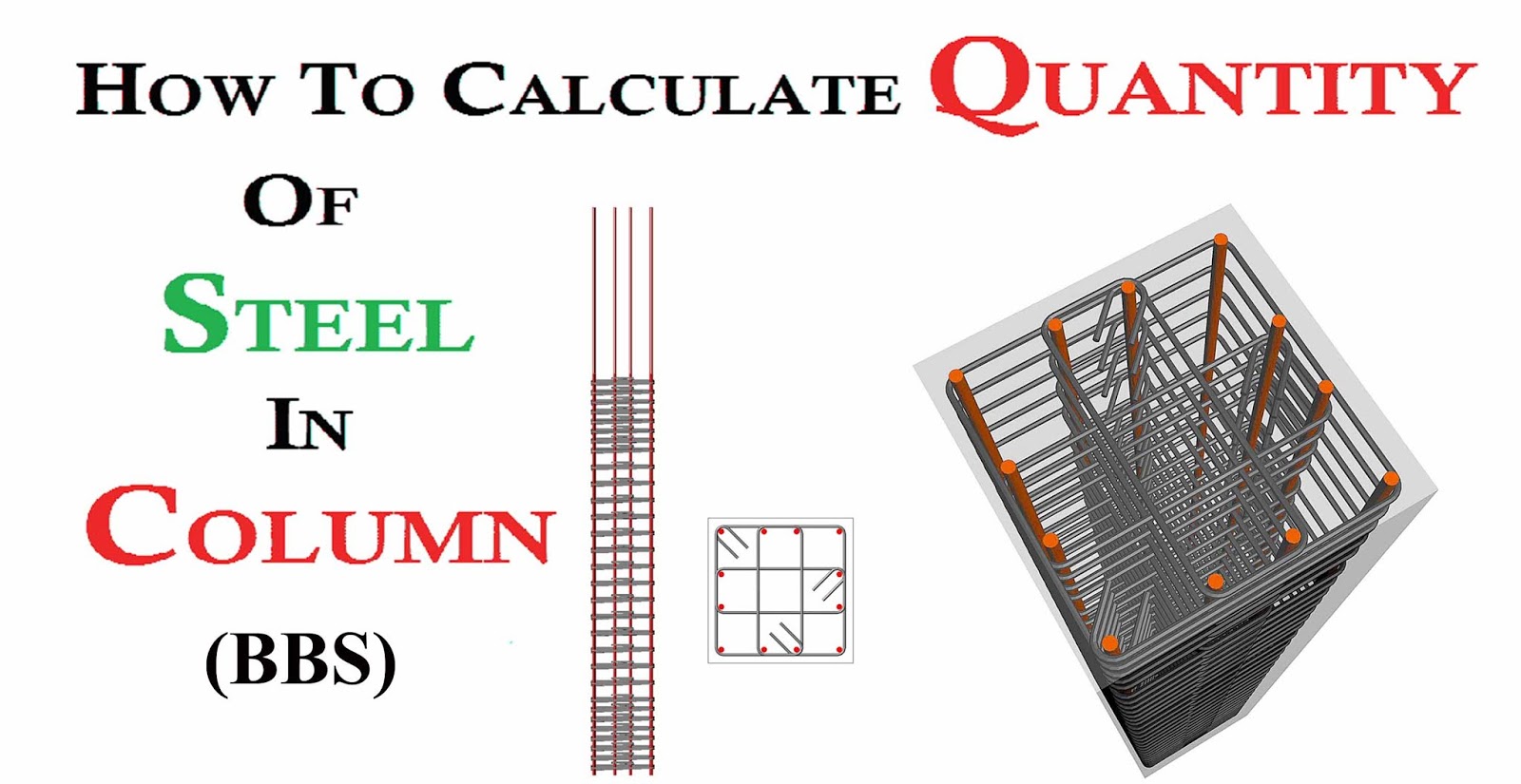 How To Calculate Quantity Of Steel In Column (BBS) Engineering Discoveries