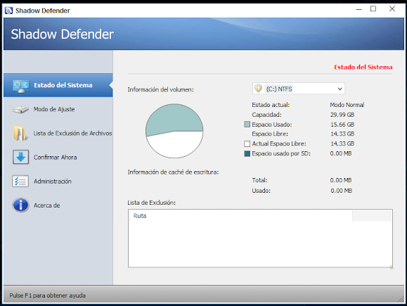 muestra-shadow - Shadow Defender v1.4.0.680 [UL-NF] - Descargas en general