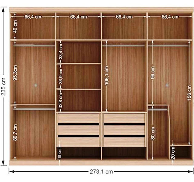 Basics of Building Modular Wardrobe Dimensions