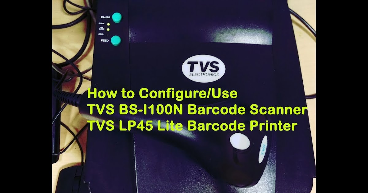 tvs lp 45 lite barcode printer