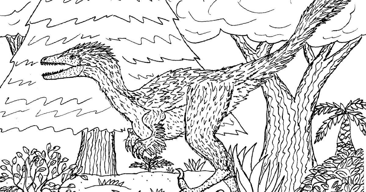Robin's Great Coloring Pages: Troodon