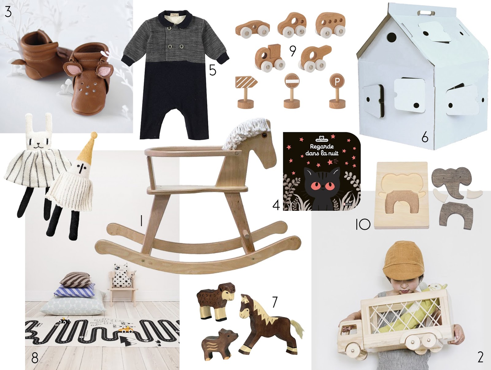 OUI OUI OUI studio CADEAUX POUR MON BÉBÉ DE 1 AN