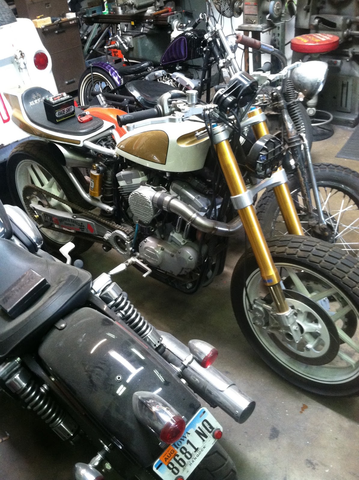 747 Touristing the finest motorcycle shops of Hawaiian Gardens, Long