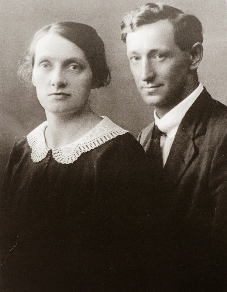 Frida Vingren  e seu esposo, Gunnar Vingren,