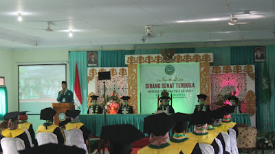 Luluskan Gelar Sarjana STAINU, Mampu bersama Masyarakat Memberi Mutu Pendidikan Islam